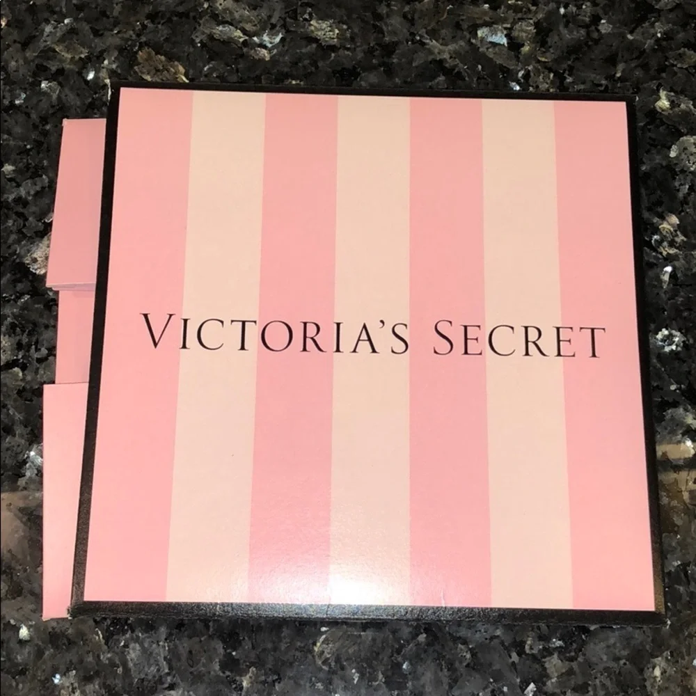 New Victoria’s Secret Striped Medium Gift Box